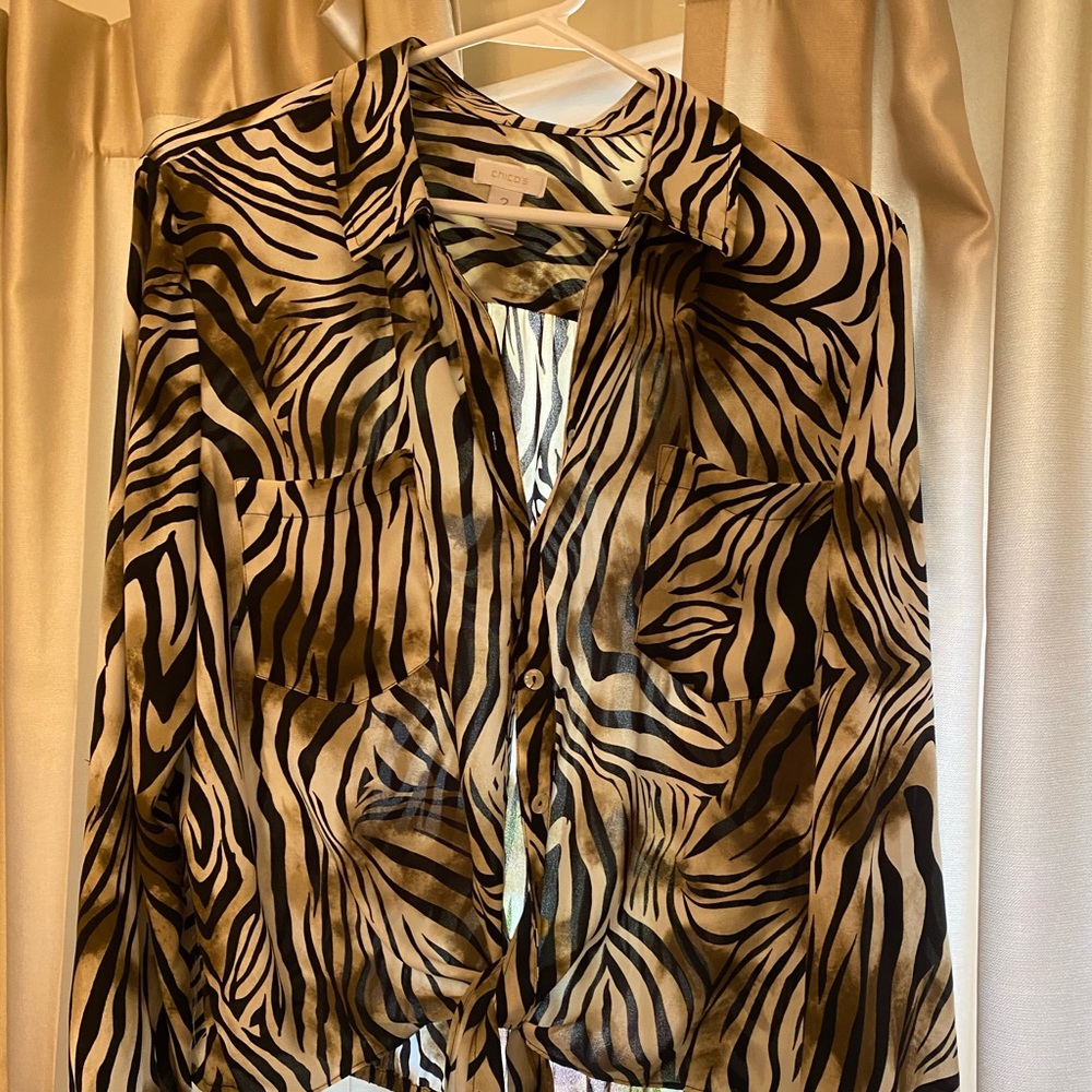 Chico sheer blouse